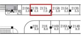 銀座ファイブ 217 間取り図
