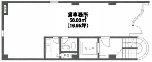 DK渋谷 5階 間取り図