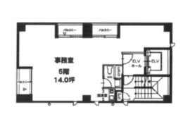 ワカサビル 5階 間取り図