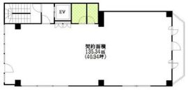 高輪梶ビル 4階 間取り図