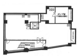 立花国際ビル B1階 間取り図