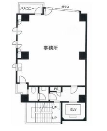 銀座原ビル 4階 間取り図