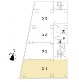 田中ビル本館 3階 間取り図