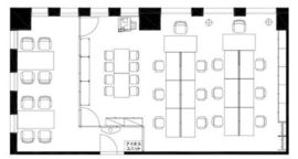 アイオス銀座 903 間取り図