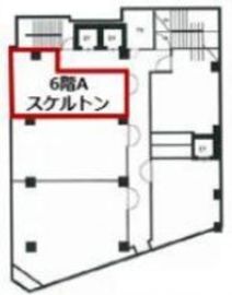 SVAX銀座ビル 6階A 間取り図
