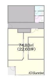 月島NRビル 101 間取り図