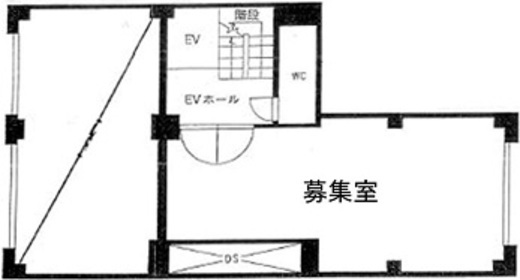 ニュー八重洲ビル 2階 間取り図
