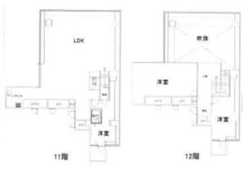 エイハ新川 1101 間取り図