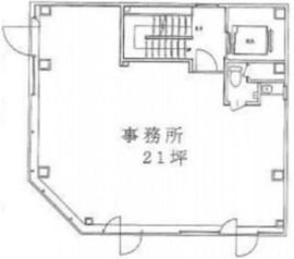 247ビル 4階 間取り図