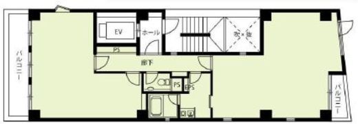 番町YMビル 6階 間取り図
