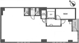 ACN築地ビル(旧:AS ONE GINZA EAST) 6階 間取り図