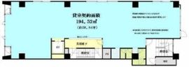 田園新宿ビル 3階 間取り図