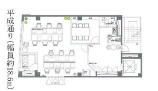 STRADA GINZA EAST 2階 間取り図