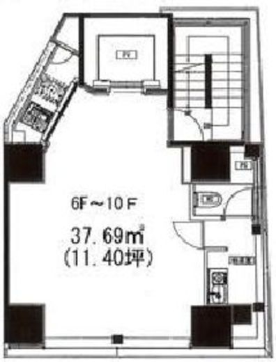 MINAMI AOYAMA M&M BLD. 7階 間取り図