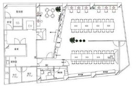 電気工事会館 5階 間取り図
