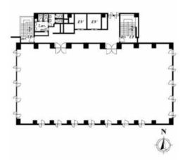 赤坂第一ビル 2階 間取り図