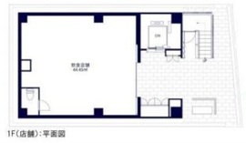 第五銀座ウェスト築地ビル 1階 間取り図