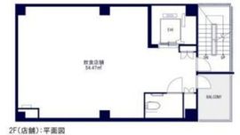 第五銀座ウェスト築地ビル 2階 間取り図