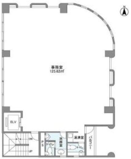 ビル・プランタン 2階 間取り図