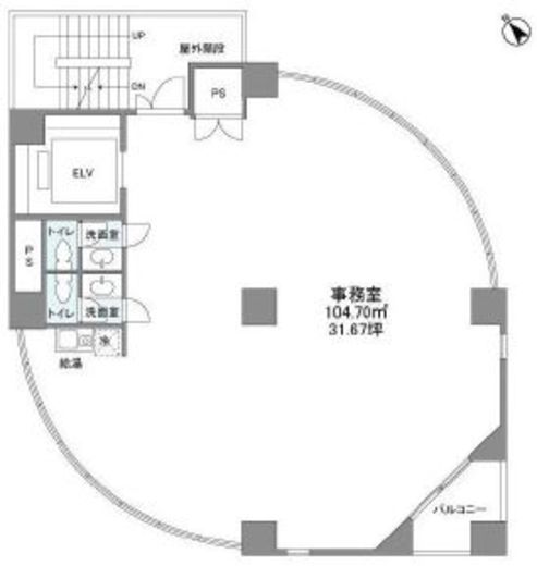 ベリータ 301 間取り図
