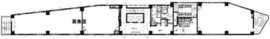 THE TERRACE TSUKIJI 4階(WEST) 間取り図