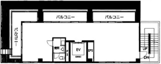 BRICK GATE 茅場町 8階 間取り図