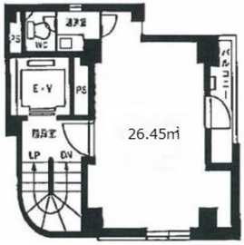 日本橋GENビル 8階 間取り図