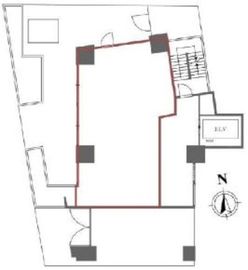 (仮称)白金高輪計画 1階 間取り図