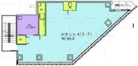 MAXPLAN AZABU10 4階 間取り図