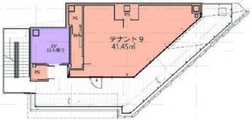 MAXPLAN AZABU10 9階 間取り図