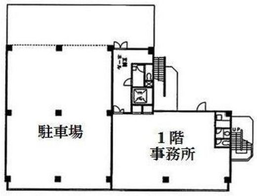 ユニベル田町ビル 1階 間取り図