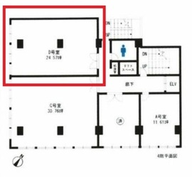 東都水ビル 2階D 間取り図