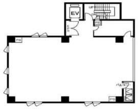 恵比寿S2ビル 3階 間取り図