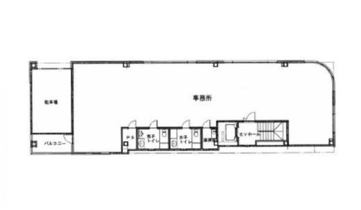 神田ノーザンビル 2階 間取り図