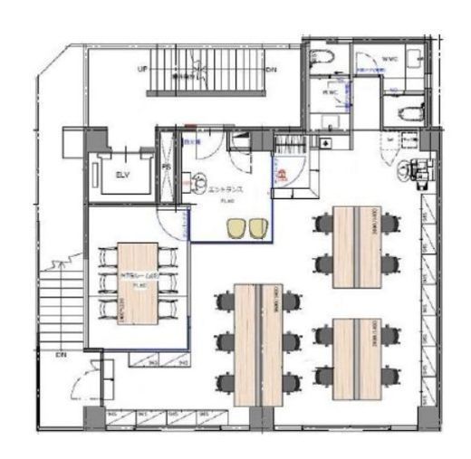 TERRACE SITE 四谷 2階 間取り図