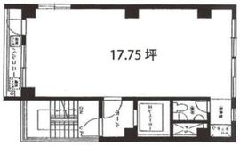 宮崎ビル(竹芝) 3階 間取り図