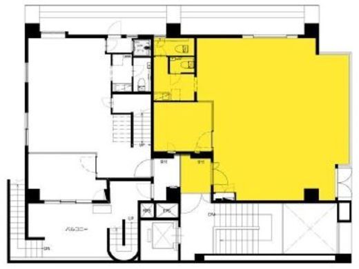 四谷荒木町スクエア 501 間取り図