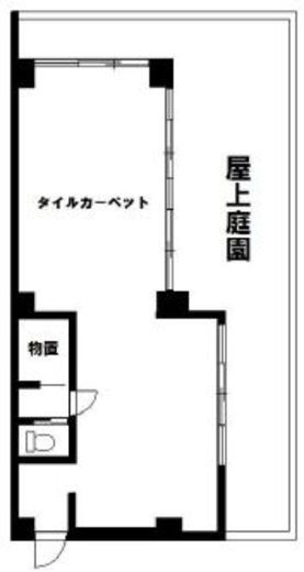 黒松ビル 601 間取り図