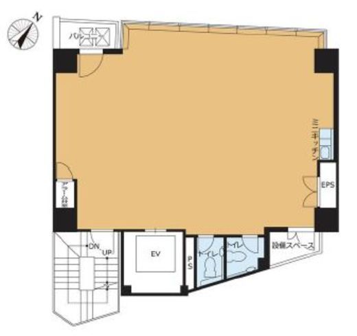 VORT西新宿Ⅱ 4階 間取り図
