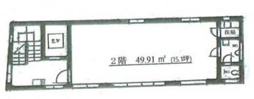 日本橋Aビル 201 間取り図