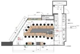 新宿ウエストスクエアビル 1階 間取り図