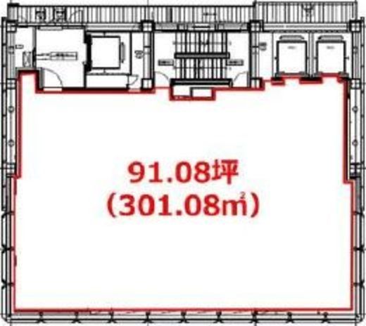 ロイヤルクリスタル銀座 7階 間取り図