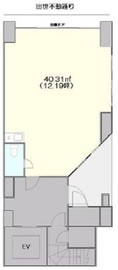 KT-Ⅱビル 1階 間取り図
