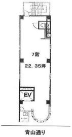 南青山2丁目ビル 7階 間取り図