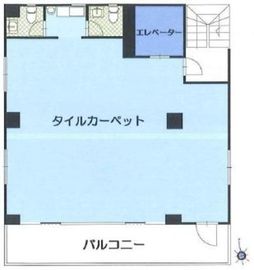 萩原ビル(新宿御苑前) 5階 間取り図