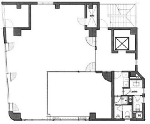 東八重洲プレイス 3階 間取り図