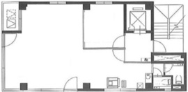 八丁堀サウスビル 5階 間取り図