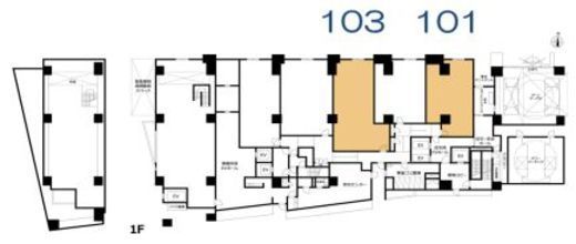 宮益坂ビルディング 101 間取り図