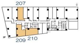 宮益坂ビルディング 210 間取り図