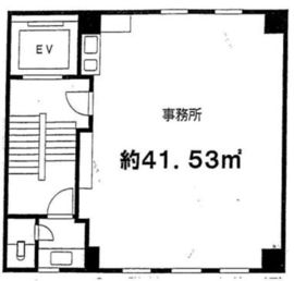 日本橋兜町シティビル 3階 間取り図